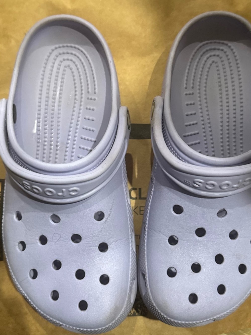 Purple Crocs View 2